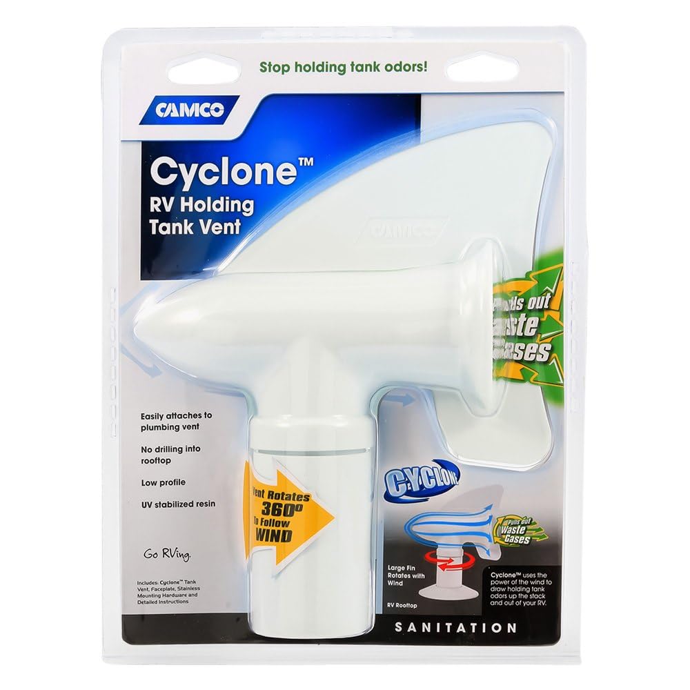 CAMCO 40595 Camco 40595 CYCLONE SEWER VENT
