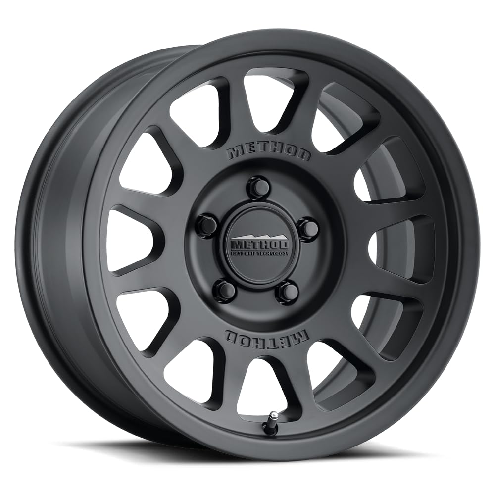 Method Race Wheels MR70366053568 Method Race Wheels MR703 Bead Grip, 16x6, +68mm Offset, 5x130, 78.1mm Centerbore, Matte Black, MR70366053568
