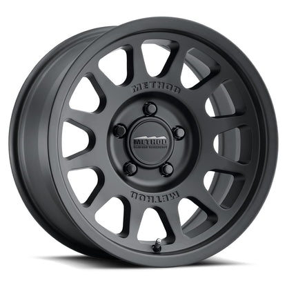 Method Race Wheels MR70366053568 Method Race Wheels MR703 Bead Grip, 16x6, +68mm Offset, 5x130, 78.1mm Centerbore, Matte Black, MR70366053568