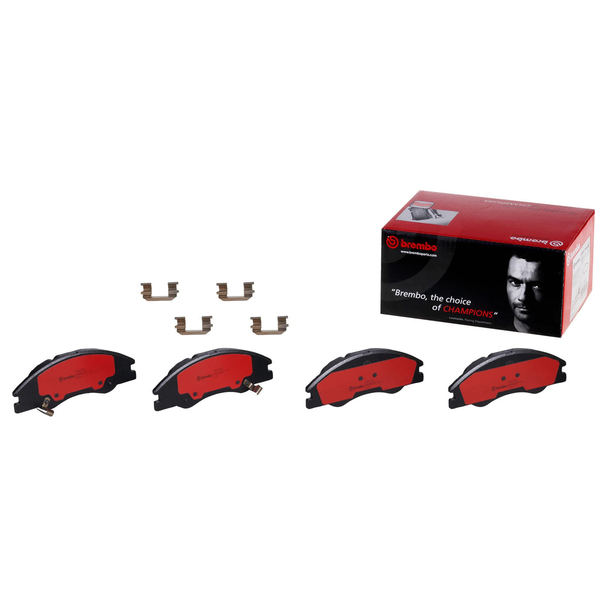 BREMBO P30042N Brembo P30042N Premium Ceramic Front Disc Brake Pad Set KIA/KIA (DYK) OE# 581012FA10