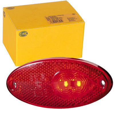 HELLA 964295101 Hella 964295101 Tlmp 4295 Led Red Refl Ovl 12V