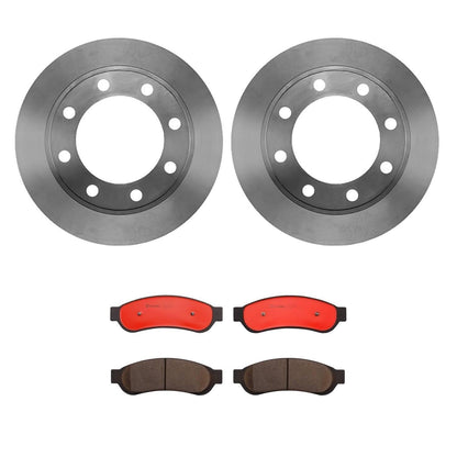 BREMBO KT00834 Brembo KT Series Premium Brake Kit (KT00834) for Ford F-250 Super Duty 2008-2012, F-350 Super Duty 2008-2012 | High-Performance Brake Pads & Rotors | Direct OE Replacement