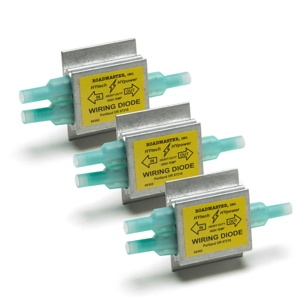 ROADMASTER 793 Roadmaster 793 Pack of 3 Hy-Power Diodes Compatible with RVs & Flat Towed Vehicles | Prevents Cross-Wiring Between Towed Vehicle & Motorhome Lights | Ensures Safe, Dependable Operation | Built to Last