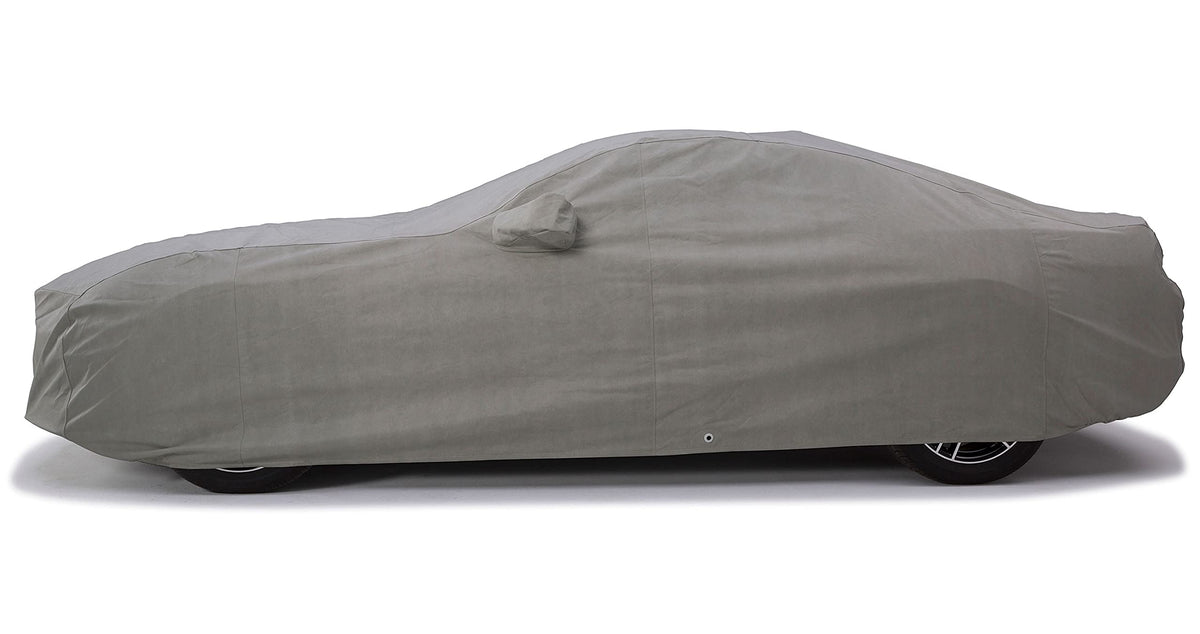 COVERCRAFT C17794MC Covercraft Custom 3-Layer Moderate Climate Car Cover | C17794MC | Compatible with: 2015-2019 Ford Mustang Coupe (Excludes Shelby GT350/GT500 Models) | Gray