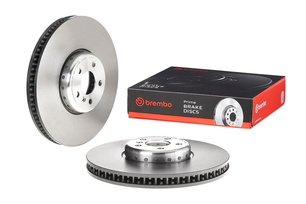 BREMBO 09D89613C02 Brembo 09.D896.13 Composite two piece UV Coated vented Brake Rotor BMW OE# 34106875284