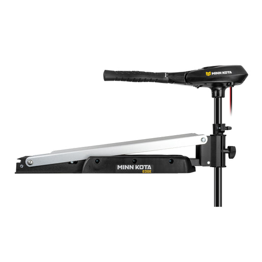 MINN KOTA 1355963 Minn Kota Edge Bow-Mount Electric Trolling Motor with Hand/Tiller Control – 55 Lb. Thrust, 52 In. Shaft, Freshwater