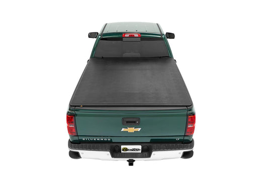 BESTOP 16225-01 Bestop 1622501 EZFold Soft Tonneau Covers for Chevy Silverado & GMC Sierra 1500, 6.5' Bed