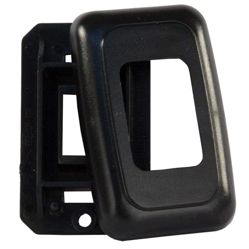JR PRODUCTS 12305 JR Products 12305 Black Single Switch Base and Face Plate