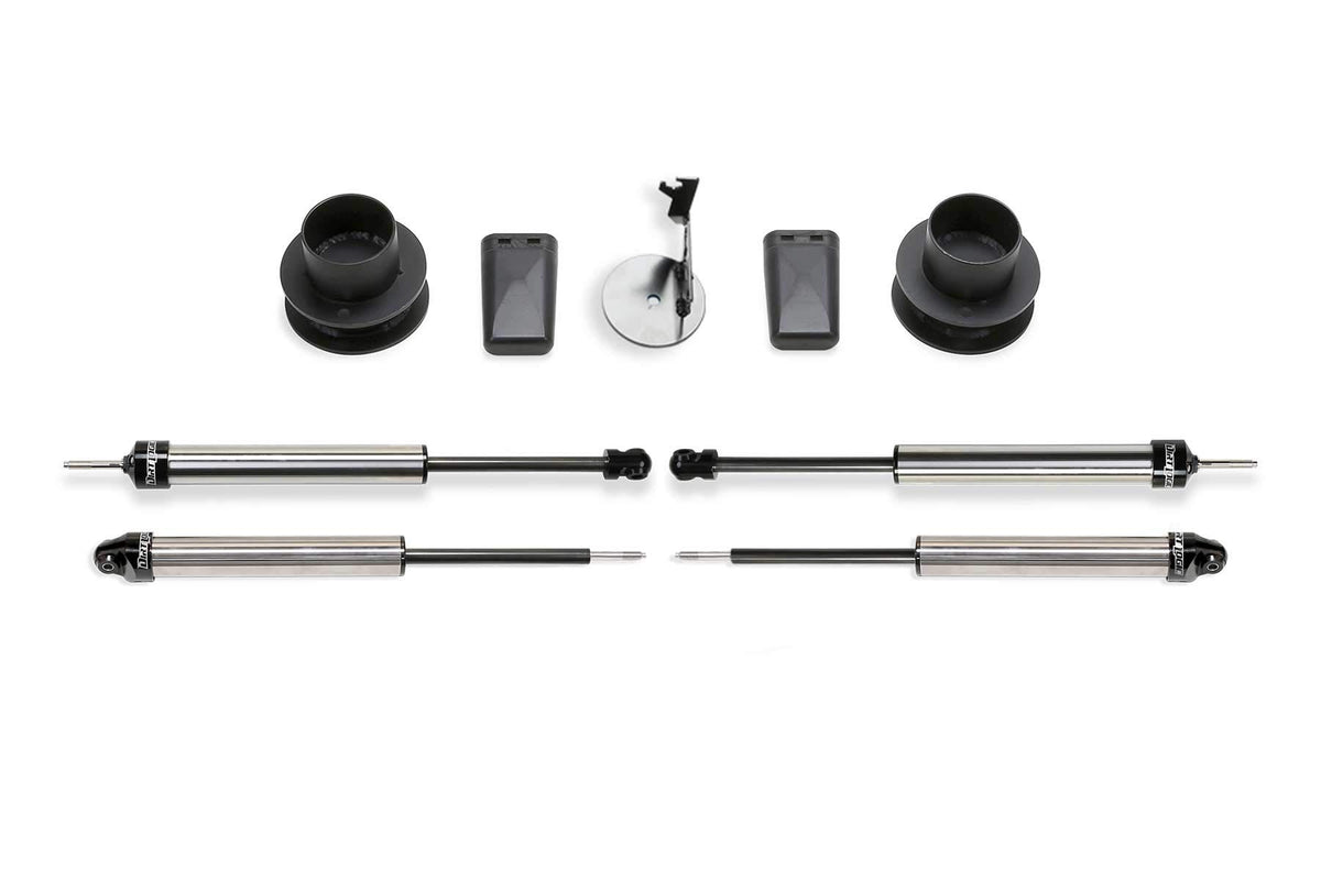FABTECH FTS23229 Fabtech Suspension Lift Kit Coil Spacer Kit with DLSS Shocks For Ram 2500