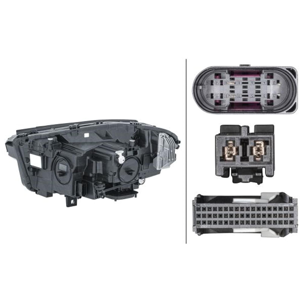 Hella 013074661 Headlight Assembly