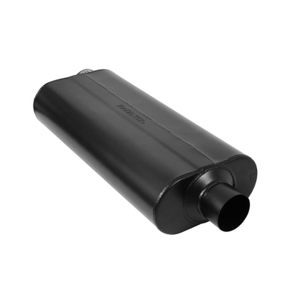 FLOWMASTER 53071 Flowmaster 53071 70 Series Muffler - 3.00 Offset In and 3.00 Center Out - Mild Sound