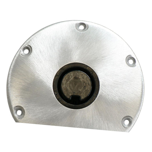 SPRINGFIELD 1300750-L1 Springfield Marine 1300750-L1 Flat Sided Aluminum Base - Left, White