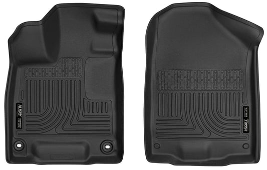 Husky Liners 55491 Husky Liners X-act Contour Floor Mats – Fits 2019-2025 Honda Passport; 2016-2022 Honda Pilot – Front Row, 2-pc Black - 55491