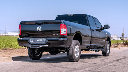 BORLA 140851BC BORLA 140851BC Cat-Back Performance Exhaust System for 2019 Ram 2500 V8 & Ram 3500 6.4L V8 T-304 Stainlesss Steel S-Type Sound Single Right Rear Exit Single 5" Black Chrome Tip