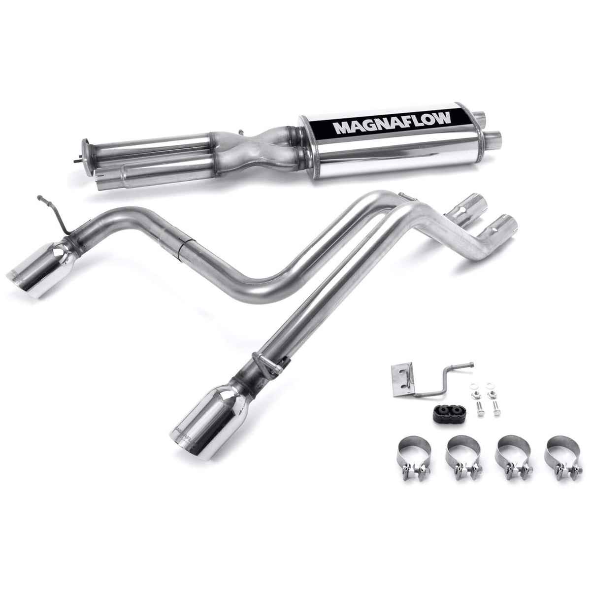 MAGNAFLOW 16673 MagnaFlow Performance Cat-Back Exhaust System Kit 16673