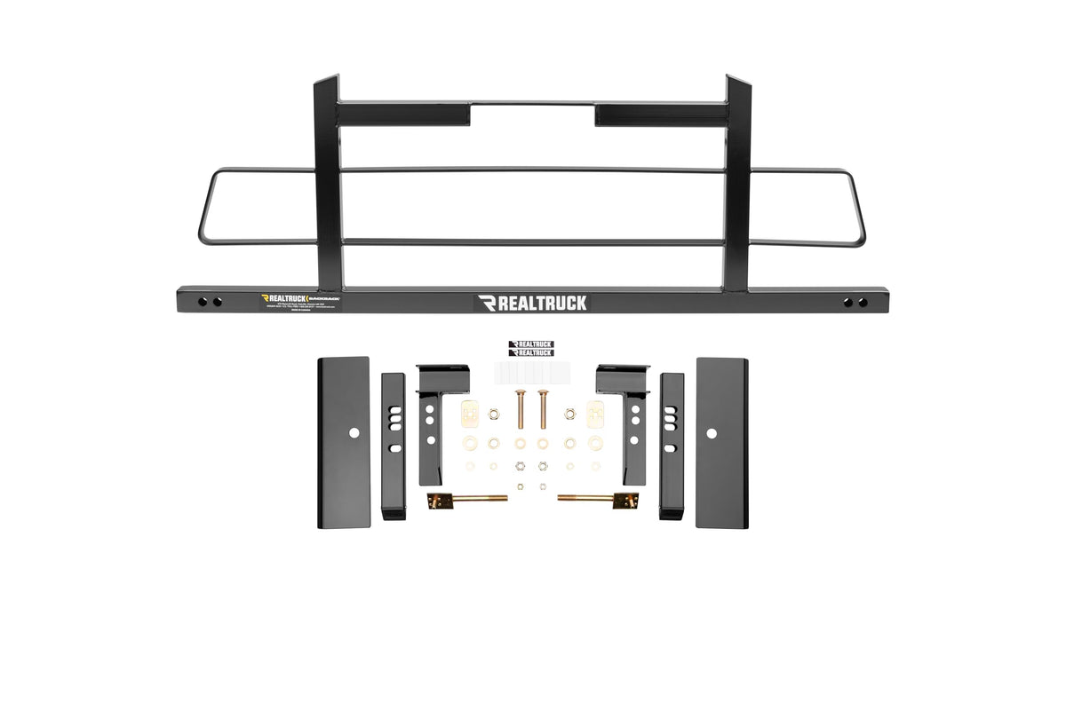 Backrack 40120 RealTruck BACKRACK Hardware Kit for use w/Low-Profile Tonneau, Black, No Drill – 40120 – Fits 2007-2018 Chevrolet/GMC Silverado/Sierra 1500; 2007-2019 Chevrolet/GMC Silverado/Sierra 2500/3500 HD