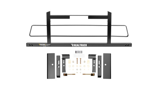 Backrack 40120 RealTruck BACKRACK Hardware Kit for use w/Low-Profile Tonneau, Black, No Drill – 40120 – Fits 2007-2018 Chevrolet/GMC Silverado/Sierra 1500; 2007-2019 Chevrolet/GMC Silverado/Sierra 2500/3500 HD