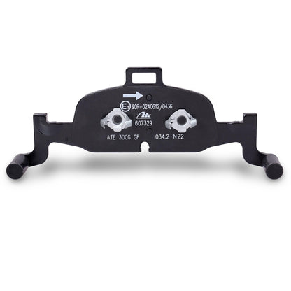 ATE 607329 ATE Ceramic Semi-Metallic Disc Brake Pad Set for Front and Rear - Compatible with Q5, A4, A5, Quattro, A6, A5 Sportback