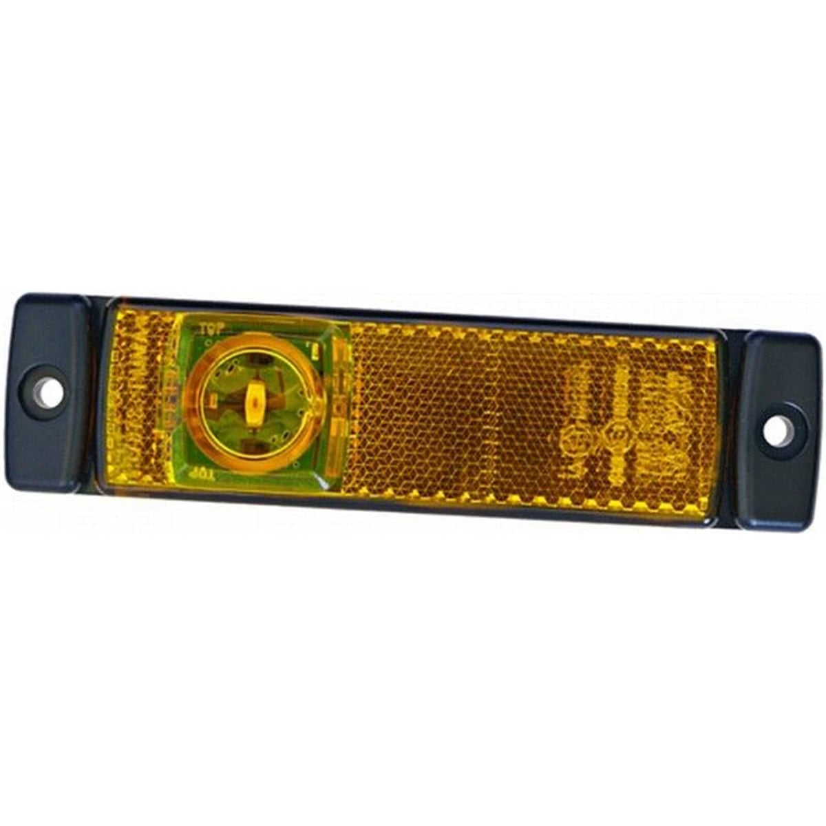 HELLA 008645011 HELLA 2PS 008 645-011 Side Marker Light - LED - 12V, Yellow, Black