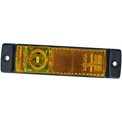 HELLA 008645011 HELLA 2PS 008 645-011 Side Marker Light - LED - 12V, Yellow, Black