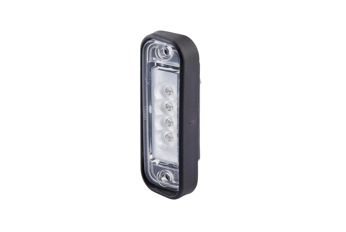 Hella 010278311 LICENSE PLATE LIGHT 12V BLACK