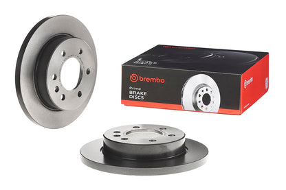 BREMBO 08D04611C02 Brembo 08.D046.11 UV Coated solid Rear Brake Rotor MERCEDES-BENZ OE# A9104232100
