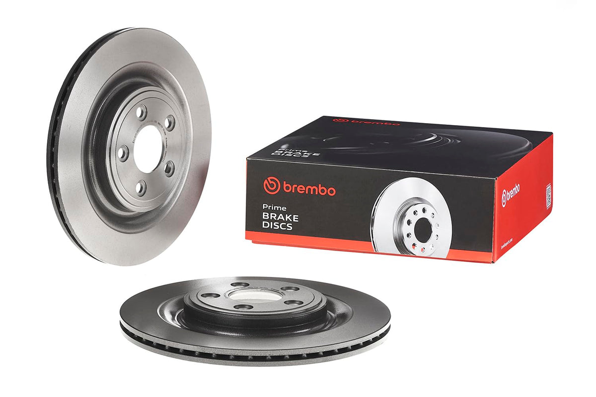 BREMBO 09B31211C02 Brembo 09.B312.11 UV Coated Pillar Vented Rear Brake Rotor DAIMLER/JAGUAR OE# C2C25339