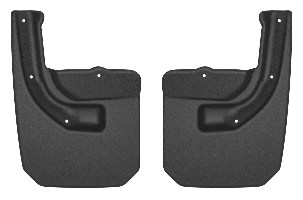 Husky Liners 59151 Husky Liners Custom Mud Guards – Fits 2018-2026 Jeep Wrangler (JL), 2018 Wrangler (JK) – Rear Set, 2-pc Black - 59151