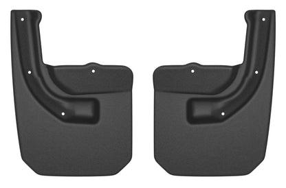 Husky Liners 59151 Husky Liners Custom Mud Guards – Fits 2018-2026 Jeep Wrangler (JL), 2018 Wrangler (JK) – Rear Set, 2-pc Black - 59151