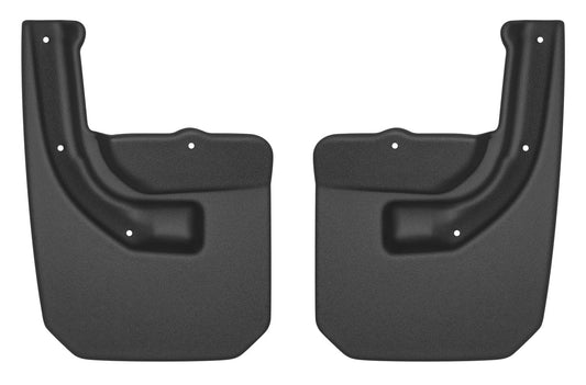 Husky Liners 59151 Husky Liners Custom Mud Guards – Fits 2018-2026 Jeep Wrangler (JL), 2018 Wrangler (JK) – Rear Set, 2-pc Black - 59151