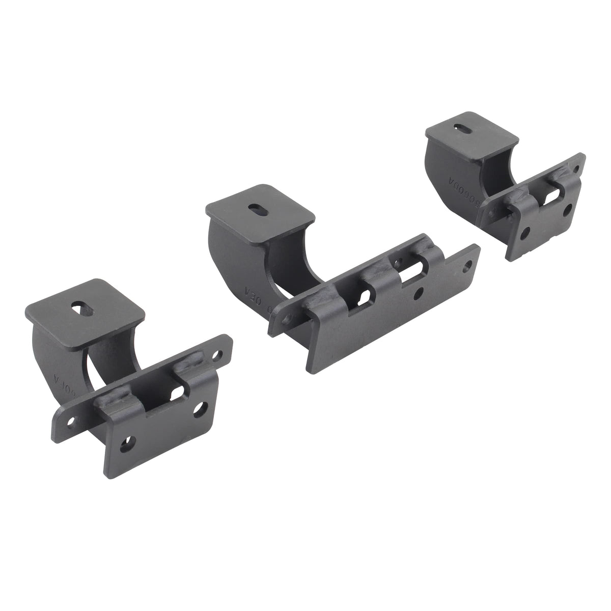 GO RHINO D64506BTK Go Rhino - D64506BTK - Go Rhino Brackets for Dominator Cab-Length SideSteps