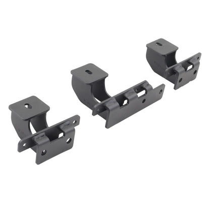 GO RHINO D64506BTK Go Rhino - D64506BTK - Go Rhino Brackets for Dominator Cab-Length SideSteps