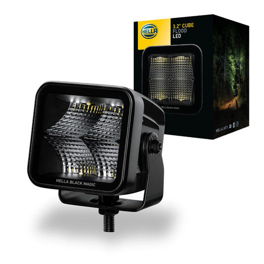 HELLA 358176851 Hella 1FA 358 176-851 LED Headlight 12/24 V Mounted/Screwed Cable 500 mm Connector German Plug