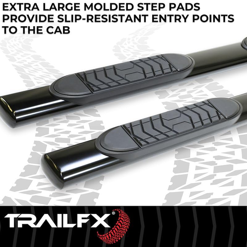 TRAILFX A7055B Trailfx A7055B 5' OVAL NERF BAR BLK