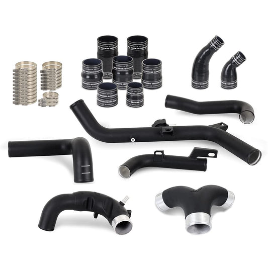 MISHIMOTO MMICP-BR27-21UHBK Mishimoto High-Mount Intercooler Pipe Upgrade Kit, Ford Bronco 2.7L 2021+