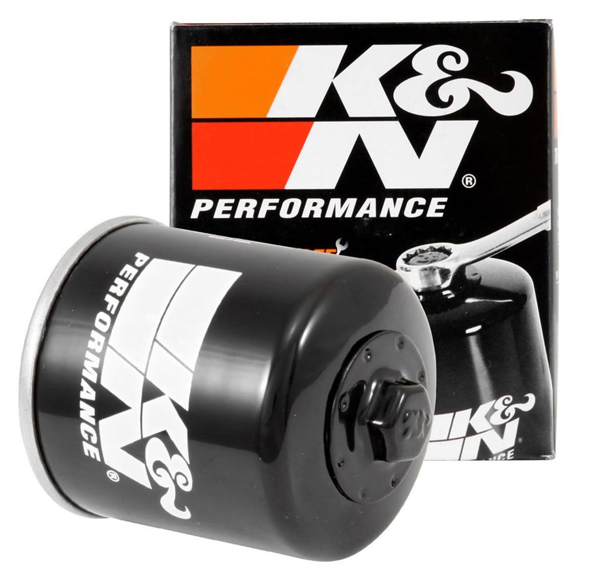 K&N FILTER KN-153 K&N Motorcycle Oil Filter: High Performance, Wrench Off Nut, KN-153