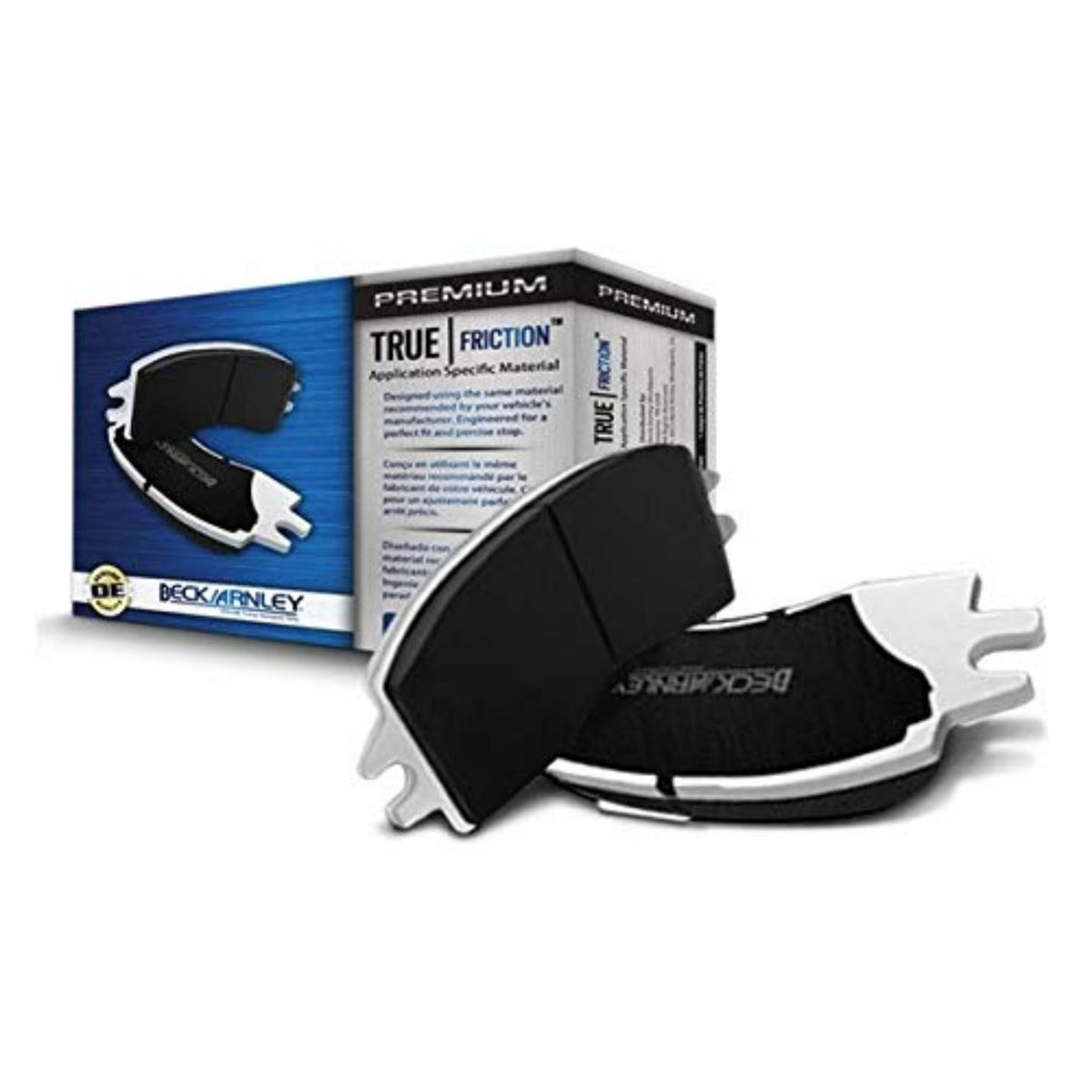 BECK ARNLEY 085-7088 Beck Arnley 085-7088 PREMIUM ASM PADS WITH HARDWARE