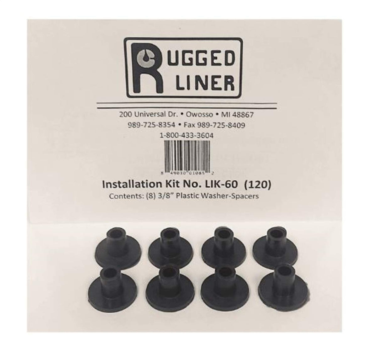 Rugged Liner LIK60 Rugged Liner LIK60 Tailgate Piece Install Kit