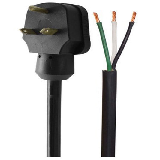 AP PRODUCTS 16-00566 AP Products Voltec 16-00566 30A Right Angle Power Supply Cord - 35'