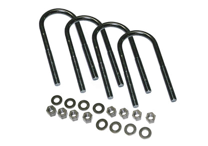 SUPERLIFT 11734 RealTruck SUPERLIFT SUSPENSION U-Bolt Kit | Large Radius U-Bolts 5/8 x 3-1/4 x 19 | 11734 | 4 Pack of U-Bolts with Hardware