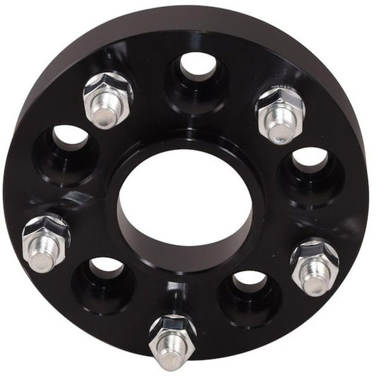 TRAILFX W545006HC Trailfx Wheel Adapter W545006HC, 5 x 4.50 Inch Axle Bolt Circle, 5 x 5.00 Inch Wheel Bolt Circle, 1/2 x 20 Thread Size Studs, 1-1/4 Inch Thickness, Black, Aluminum, 10 Set of Bolts/Nuts, Hub Centric