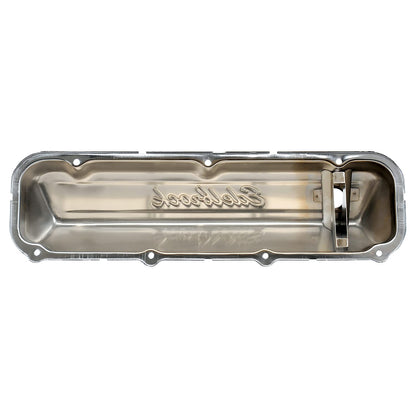 EDELBROCK 4463 Edelbrock 4463 Signature Series Chrome Valve Covers - Set of 2, multi, one size