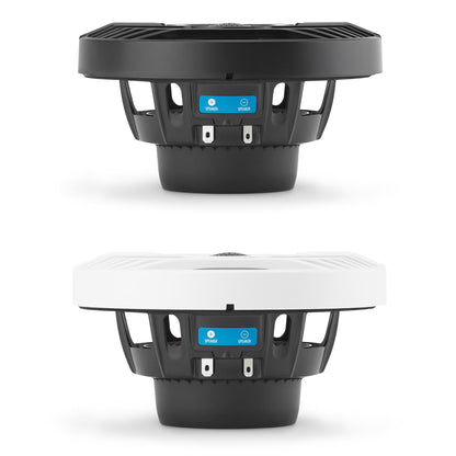 CLARION 010-03193-00 Clarion CMS-651-CWB 6.5-inch Coaxial Marine Speakers 30W RMS Power handling 1/2-inch (13 mm) Polymer Dome Tweeter Includes White & Black Classic Grilles