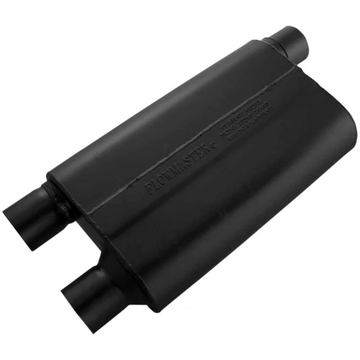 FLOWMASTER 42583 Flowmaster 80 Series Chambered Muffler – 2.50" Offset In/Dual Out
