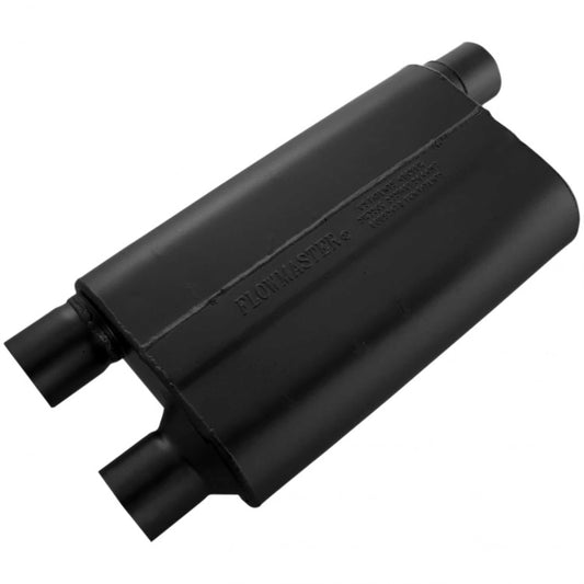 FLOWMASTER 42583 Flowmaster 80 Series Chambered Muffler – 2.50" Offset In/Dual Out