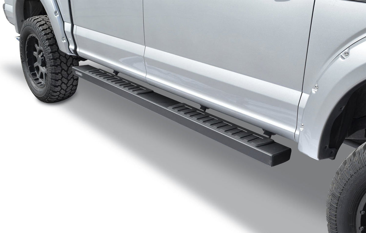 GO RHINO 6862415587T RealTruck 6" OE Xtreme II Sidesteps & Brackets | Textured Black | 6862415587T | Fits 2015-2026 Ford F-150 Super Crew Pickup