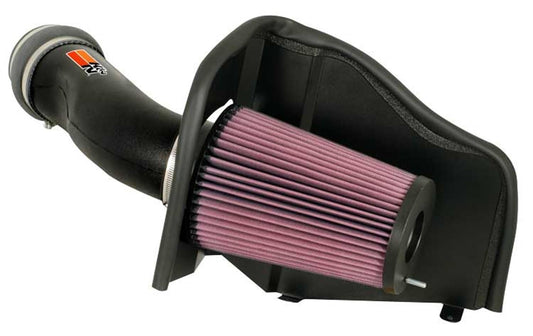 K&N FILTER 57-2530 K&N Cold Air Intake System: High-Flow Air Filter, Increase Performance & Towing: Compatible with 1998-2007 FORD: Excursion, F250, F350, F450, F550, 57-2530