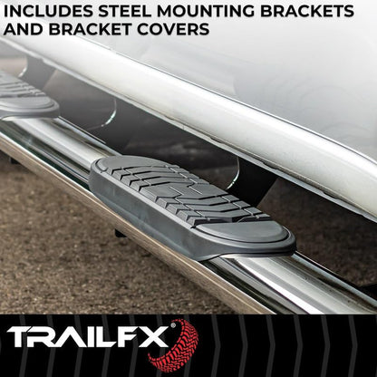 TRAILFX A7073S Trailfx Trail FX A7073S 5" Oval Bent END BAR PSS
