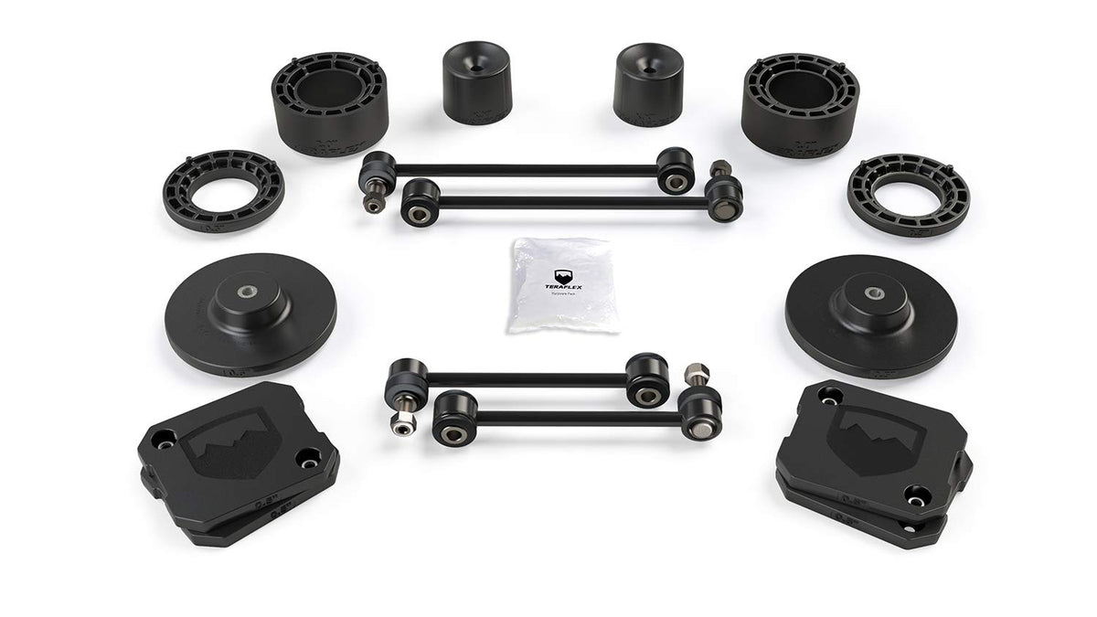TERAFLEX 1375200 TeraFlex 1375200 JT: 2.5" Performance Spacer Lift Kit – No Shock Absorbers