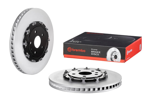 BREMBO 09.A665.13 Brembo 09.A665.13 Floating two piece UV Coated vented Front Brake Rotor CADILLAC/CHEVROLET OE# 20795300